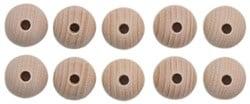 Houten Kralen Set 10 Stuks 18 mm