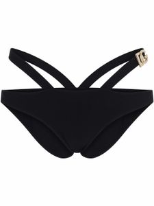 Dolce & Gabbana bas de bikini à logo - Noir