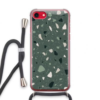 Terrazzo N°19: iPhone SE 2020 Transparant Hoesje met koord