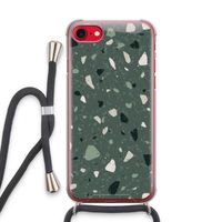 Terrazzo N°19: iPhone SE 2020 Transparant Hoesje met koord