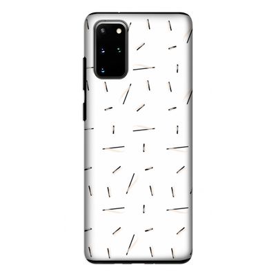 Hipster stripes: Samsung Galaxy S20 Plus Tough Case