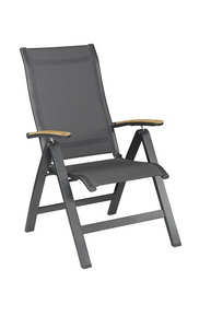 Kettler Altura verstelbaar met teak arm