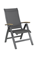 Kettler Altura verstelbaar met teak arm