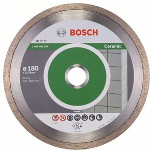 Bosch Accessoires Diamantdoorslijpschijf Standard for Ceramic 180 x 22,23 x 1,6 x 7 mm 1st - 2608602204