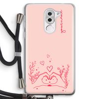 Love is in the air: Honor 6X Transparant Hoesje met koord