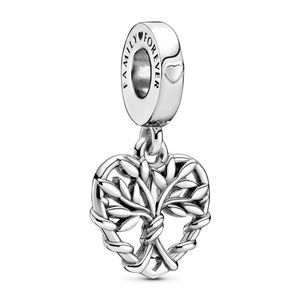 Pandora 799149C00 Hangbedel Familie Stamboom Hart zilver