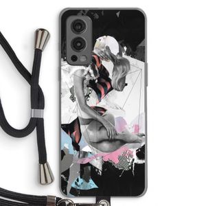Camouflage de sommeil: OnePlus Nord 2 5G Transparant Hoesje met koord