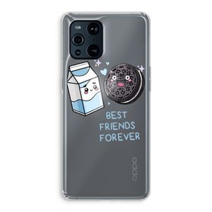 Best Friend Forever: Oppo Find X3 Transparant Hoesje