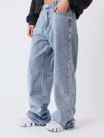 Project x Paris Rawly Jeans Dames Blauw - Maat M - Kleur: Lichtblauw | Soccerfanshop