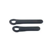 TOPEAK Rubber strap - whitelite (2pcs)