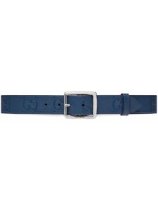 Gucci Leren riem - Blauw