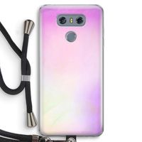 Flow mist pastel: LG G6 Transparant Hoesje met koord