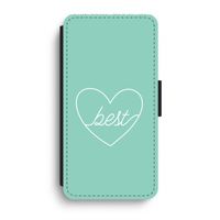 Best heart pastel: iPhone XR Flip Hoesje