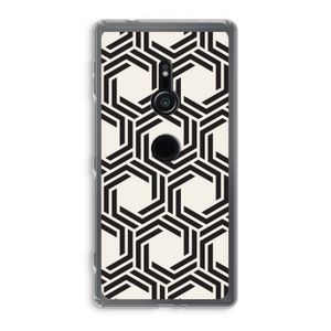Geometrisch patroon: Sony Xperia XZ2 Transparant Hoesje