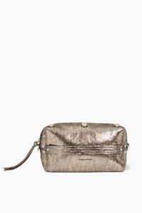 Jerome Dreyfuss clutch Lucky Case 46LUCKCACH lame champagne