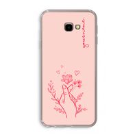 Giving Flowers: Samsung Galaxy J4 Plus Transparant Hoesje