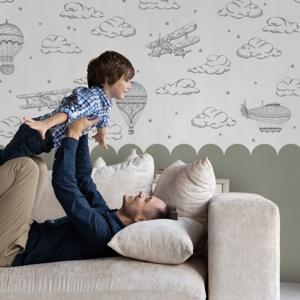 Behang Balloon Rol Groen