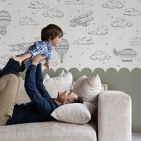 Behang Balloon Rol Groen