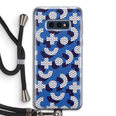 8-bit N°5: Samsung Galaxy S10e Transparant Hoesje met koord