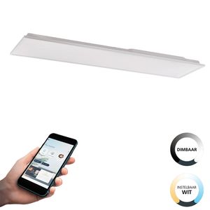 EGLO connect.z Herrora-Z Smart Plafondlamp - 120 cm - Wit - Instelbaar wit licht - Dimbaar - Zigbee