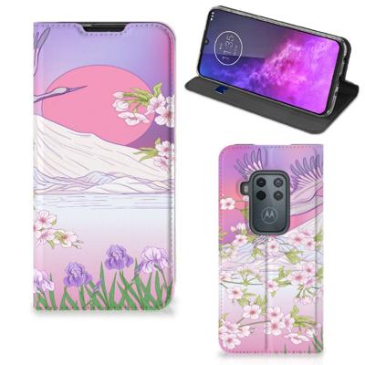 Motorola One Zoom | Hoesje maken | Bird Flying