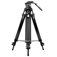 Mantona Dolomit 1300 Tripod 1/4 inch, 3/8 inch Werkhoogte: 83 - 188 cm Zwart - thumbnail