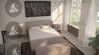 Opberg boxspring 160 x 210 cm- stofkleur 7015