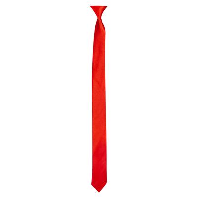 Verkleed stropdas - rood - 50 cm - breed 6 cm - Voor volwassenen - Carnaval