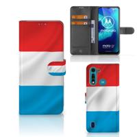 Motorola G8 Power Lite | Bookstyle Case | Luxemburg | Portemonnee hoesje Motorola G8 Power Lite | Bookstyle Case | Luxemburg | Portemonnee hoesje