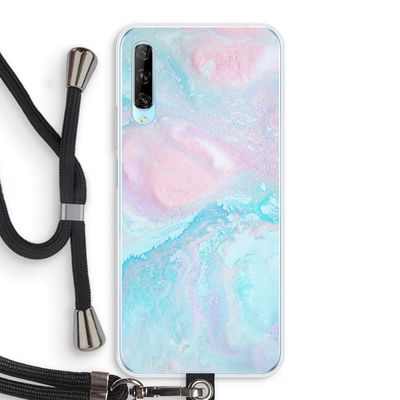 Fantasie pastel: Huawei P Smart Pro Transparant Hoesje met koord