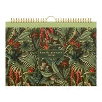 Familiekalender 2026 Lannoo 310x220 Botanic 7dagen/1pagina wit groen