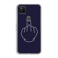 F**k U: Google Pixel 4a Transparant Hoesje
