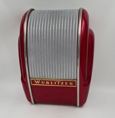 Wurlitzer 5100 Externe Speaker Rood - Gerestaureerd Origineel Wurlitzer 5100 Externe Speaker Rood - Gerestaureerd Origineel