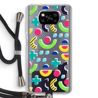 8-bit N°1: Xiaomi Poco X3 NFC Transparant Hoesje met koord
