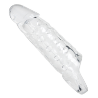 XR Brands Transparent Realistic Penis Sleeve