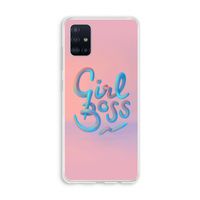 Girl boss: Galaxy A51 4G Transparant Hoesje