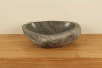Rivierstenen waskom RL040316, 52x41x15 cm