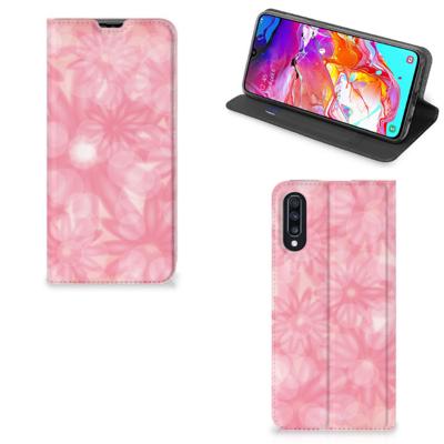 Samsung Galaxy A70 Smart Cover Spring Flowers Samsung Galaxy A70 Smart Cover Spring Flowers
