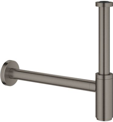 Grohe Minimalistische Sifon Hard Graphite Geborsteld