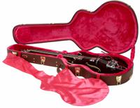 Gator Cases GW-335-BROWN houten koffer voor semi-hollow gitaar - thumbnail