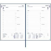 Agenda 2026 Ryam Twenty-four Mundior 1dag/1pagina blauw