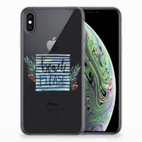 Apple iPhone Xs Max Telefoonhoesje met Naam Boho Beach