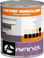 Afinol Hoogglans Lakverf Bentheimergeel (G0.08.84) 750 ml - thumbnail