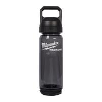 Milwaukee PACKOUT™ Plastic Fles met Drinkdop | 740 ml | Zwart - 4932498639