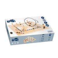 Small Foot slangen en ladders bordspel gouden editie
