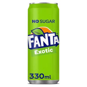 Fanta Fanta - Exotic Zero Sugar 330ml 24 Blikjes