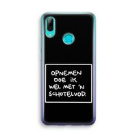 Schotelvod: Huawei P Smart (2019) Transparant Hoesje