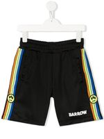 Barrow kids short de sport à rayures arc-en-ciel - Noir