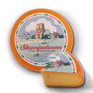 Stompetoren Extra belegen | Noord-Hollandse kaas 48+ | Vanaf 250gr