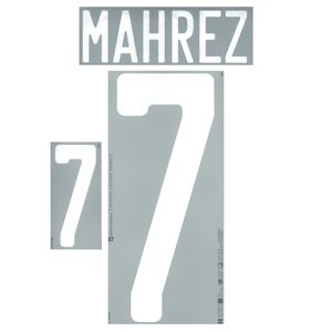 Mahrez 7 (Officiële Algerije Away Bedrukking 2021-2022)